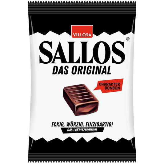 Sallos Original 150g Extra starke Hartkaramellen - Lakritzbonbons