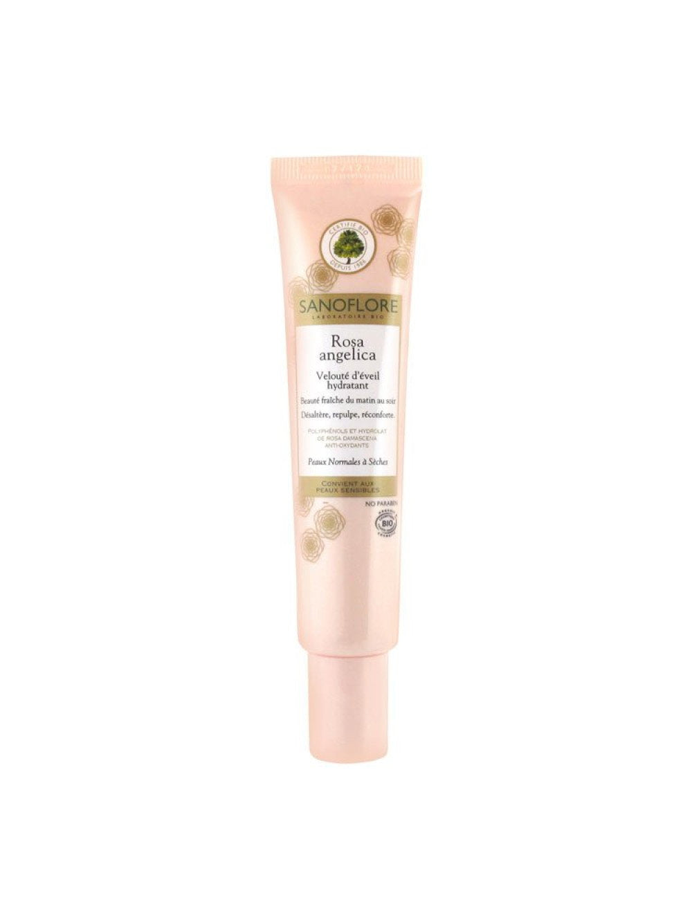 Sanoflore, Rosa Angelica, Feuchtigkeitsspendend, Sahne, Für das Gesicht, 40 ml *Tester