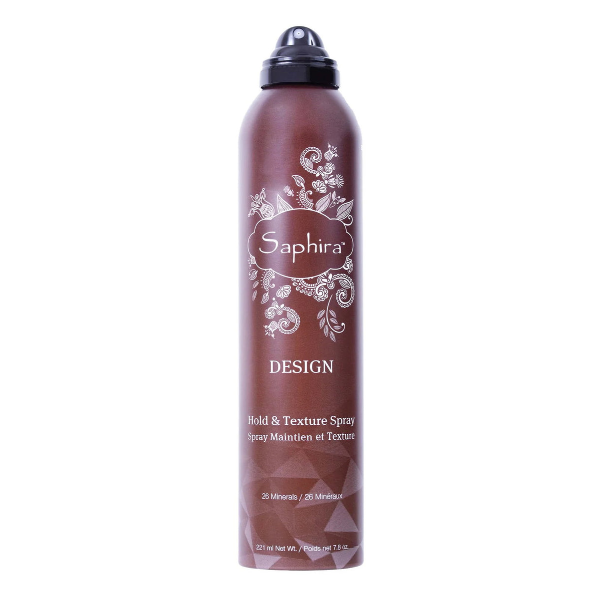 Saphira, Design, Haarspray, Für Halt und Textur, 221 ml