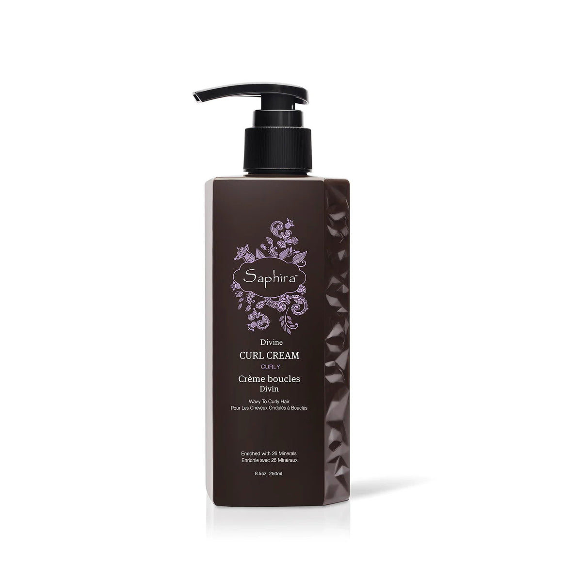 Saphira, Divine, Keratin, Haarcreme-Behandlung, Lockendefinition, 250 ml