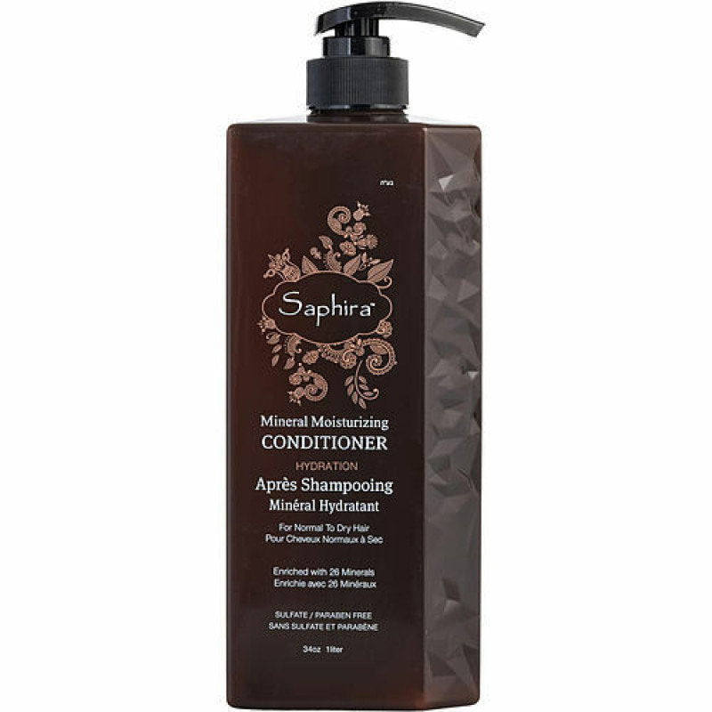 Saphira Mineral parabenfreie Haarspülung zur Hydratation 1000 ml