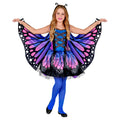 "SCHMETTERLING" (Kleid mit Tutu, Flügel, Antennen) – Vorderansicht