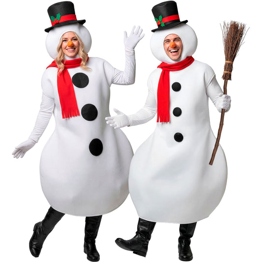 "SCHNEEMANN" (Kostüm, Nase) – Vorderansicht