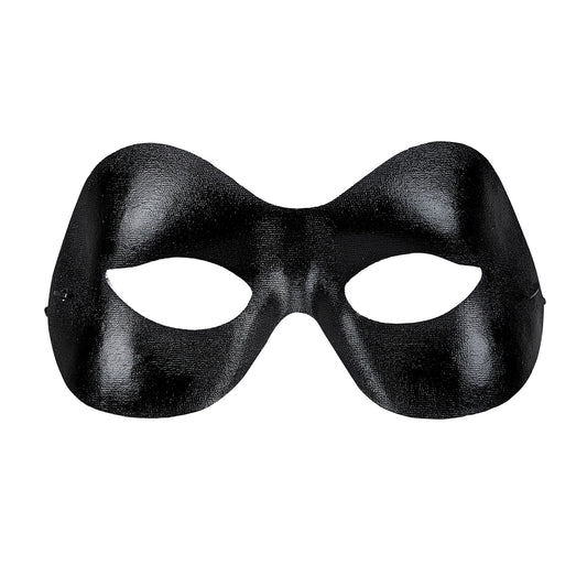 " SCHWARZE UNISEX S&M AUGENMASKE FIDELIO" – Vorderansicht