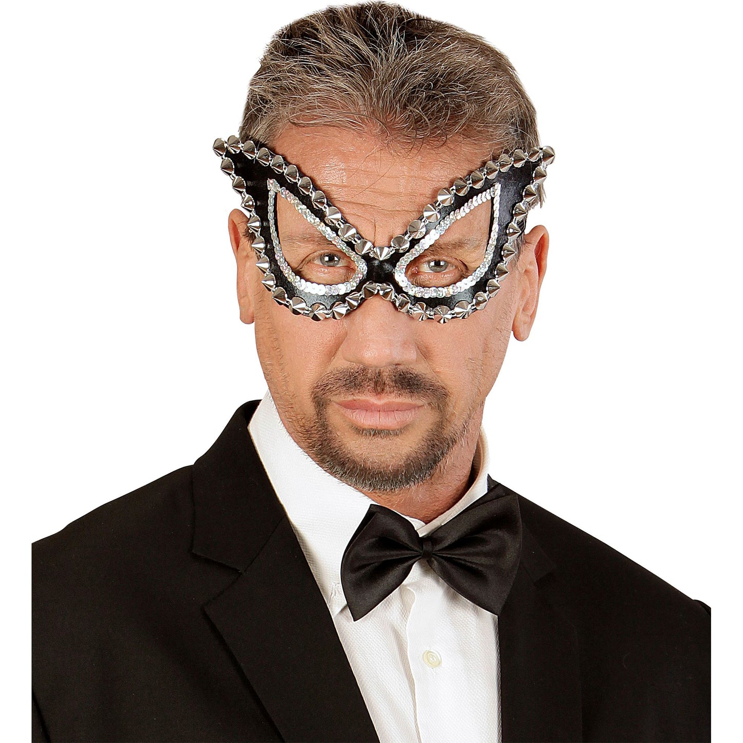 " SCHWARZE UNISEX S&M KATZENAUGENMASKE" – Ansicht 5
