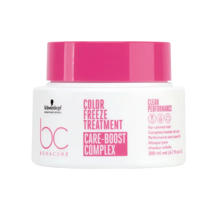 Schwarzkopf Professional, Bonacure Color Freeze, Haarbehandlungs-Crememaske, Farbenschutz, 200 ml