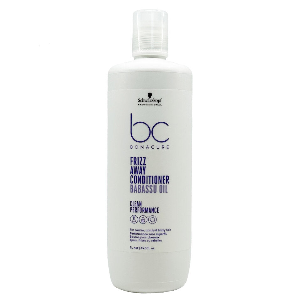 Schwarzkopf Professional, Bonacure Frizz Away, Babassu Oil, Hair Conditioner, Anti-Frizz, 1000 ml