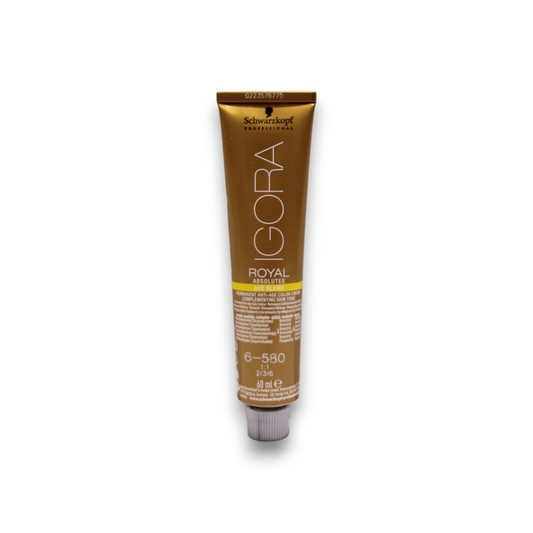 Schwarzkopf Professional Schwarzkopf Professional, Igora Royal, Permanente Haarfarbe, 6-580 Golden Red Chestnut, 60 ml Regula