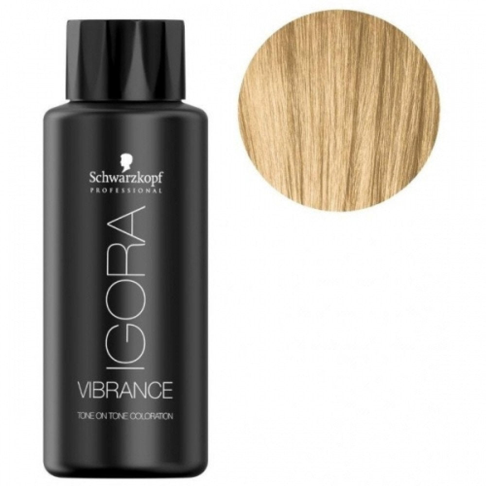 Schwarzkopf Professional, Igora Vibrance, Semi-permanente Haarfarbe, 9-0 Natural Extra Light Blonde, 60 ml