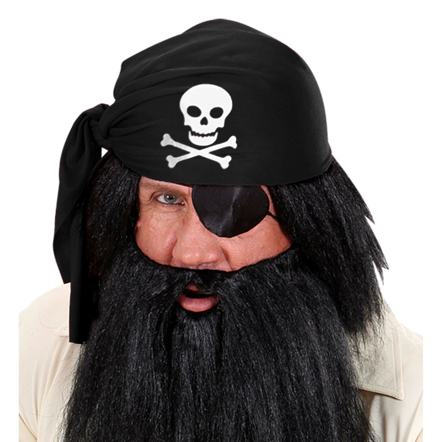 "SCHWAZER STOFF PIRATENHUT" – Ansicht 4