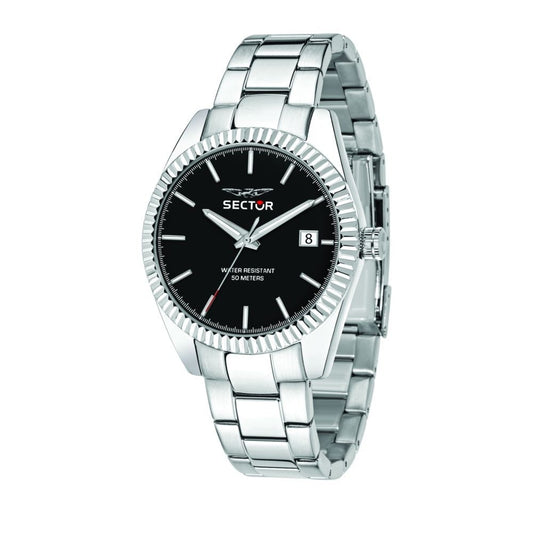 SECTOR No Limits R3253240011 Date Armbanduhr 41 mm Silber