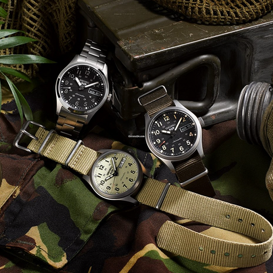 SEIKO 5 SRPJ81K1 Day & Date - Armbanduhr 36 mm ansicht-2