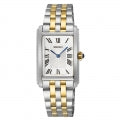 SEIKO Mod. CLASSIC "TANK" QUARTZ LADIES TWO-TONE SWR087P1 Armbanduhr ansicht-2