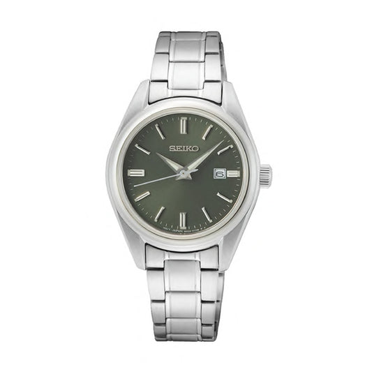 SEIKO SUR533P1 Date Armbanduhr 30 mm – Produktansicht