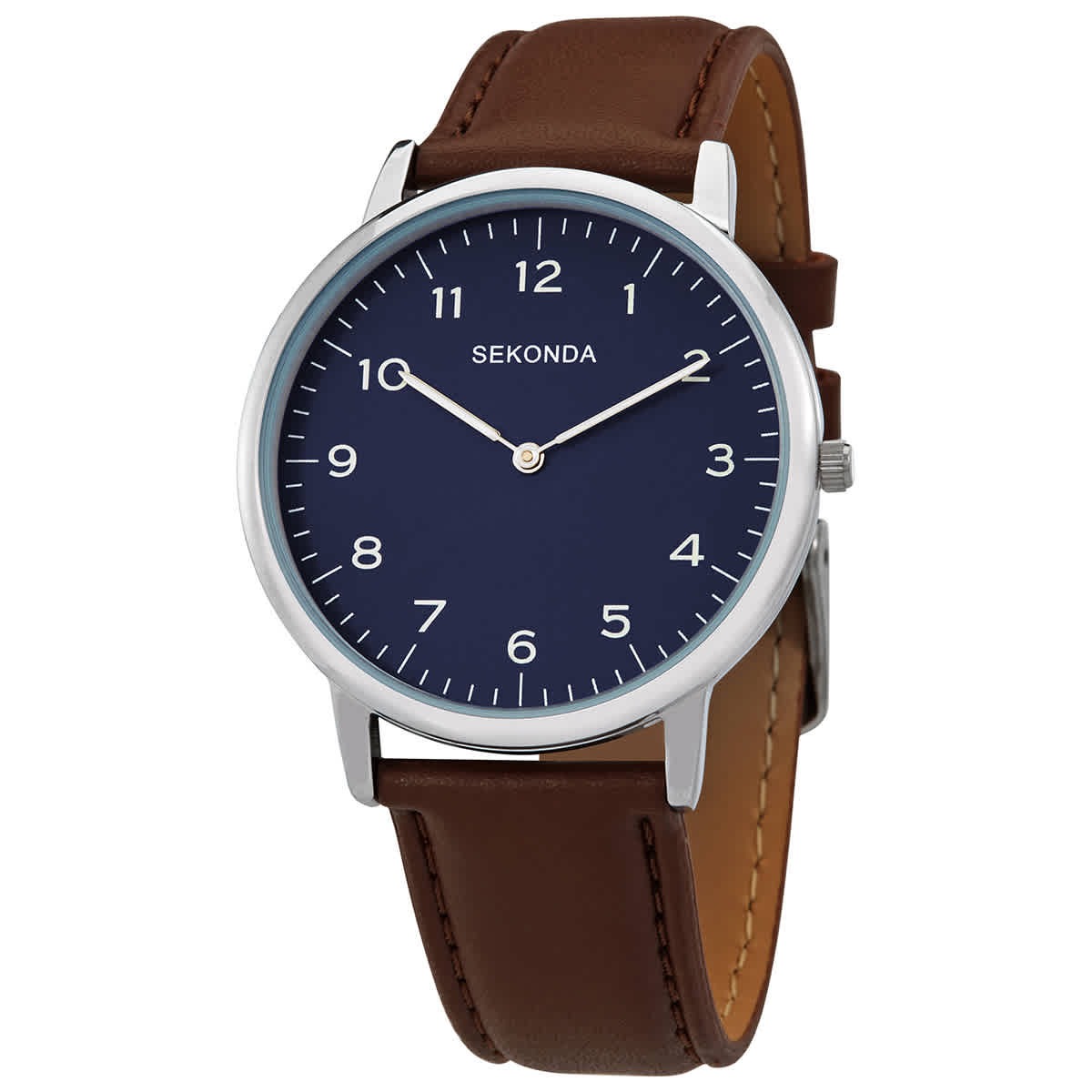 Sekonda, Sekonda, Quarzuhr mit Lederarmband, 1347,84, Für Männer