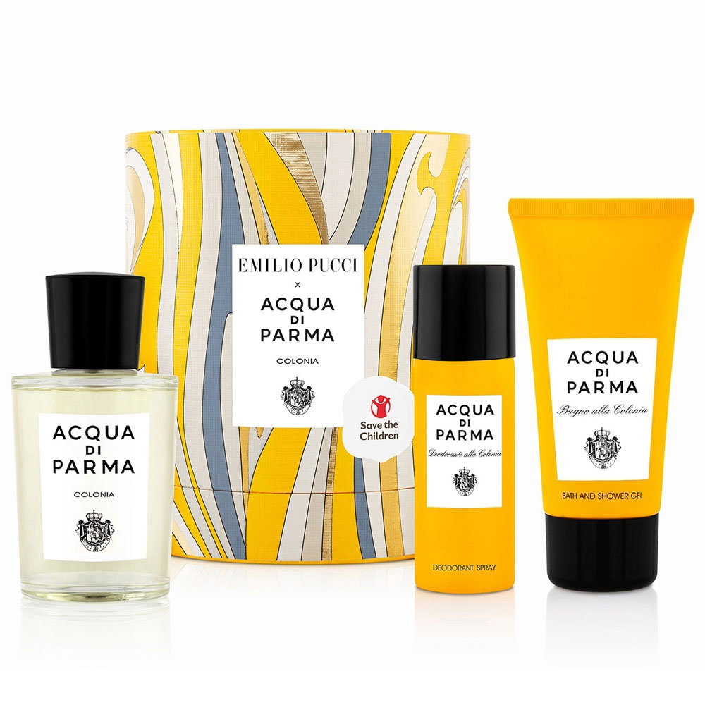 Set Acqua di Parma: + Blu Mediterraneo Arancia di Capri, Body Lotion, All Over The Body, 50 ml + Blu Mediterraneo Arancia di Capri, Cleansing, Shower Gel, For All Skin Types, 40 ml