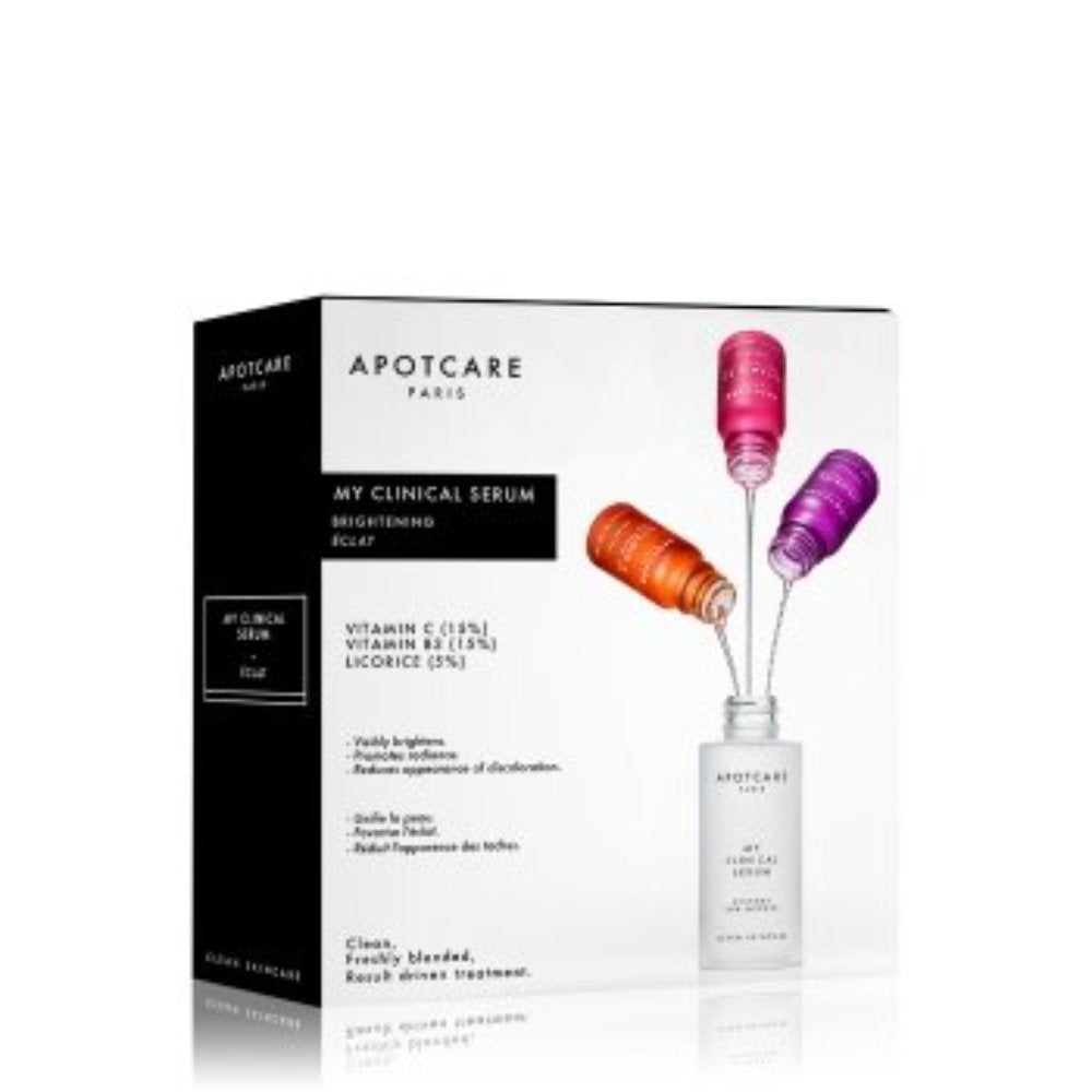 Apotcare Hautpflegeset My Clinical Serum Set Apotcare: Vitamin C, Vitamin C, Brightening, Serum, For Face, 10 ml + Vitamin B3