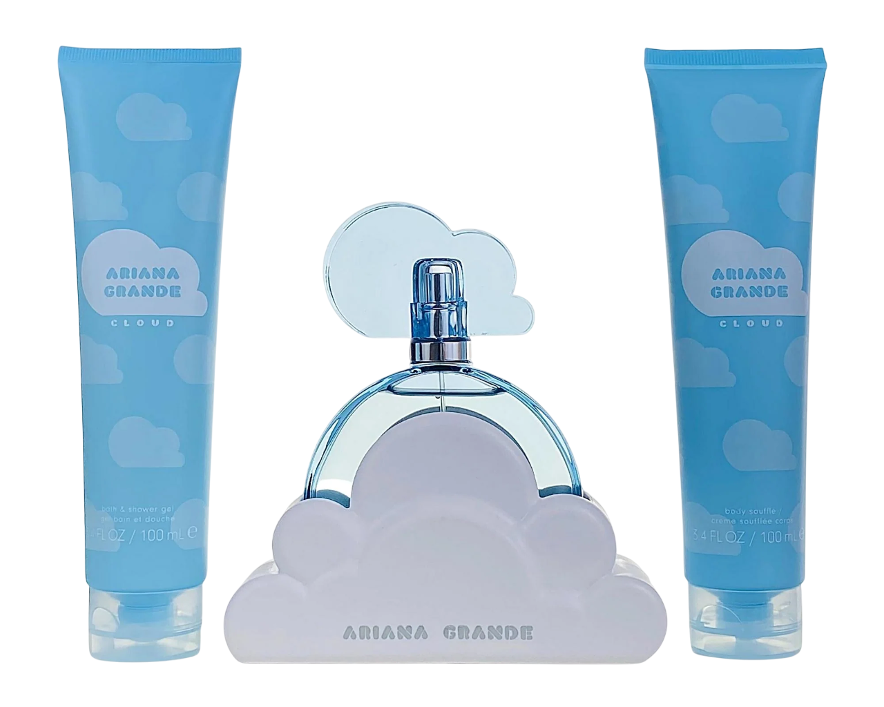 Ariana Grande Parfümset Set Ariana Grande: Cloud, Eau De Parfum, For Women, 100 ml + Cloud, Hydrating, Body Lotion, 100 ml +