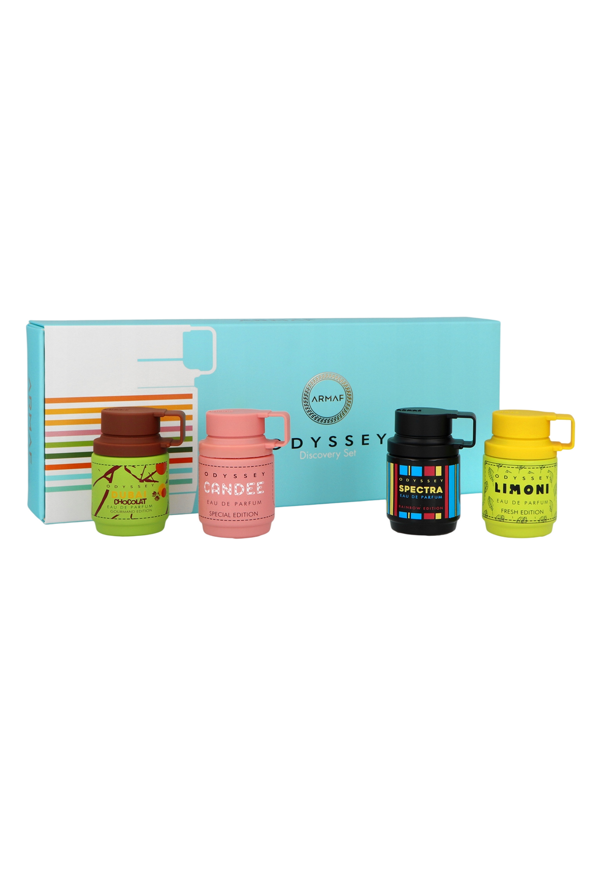 Armaf Odyssey Discovery Set mit vier Eau de Parfum à 12 ml