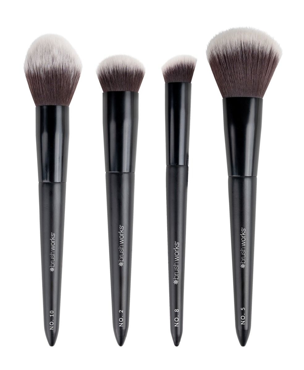 Set, Brushworks, Brushworks, Multi Face Brush, Multi Face Brush, 4 pcs