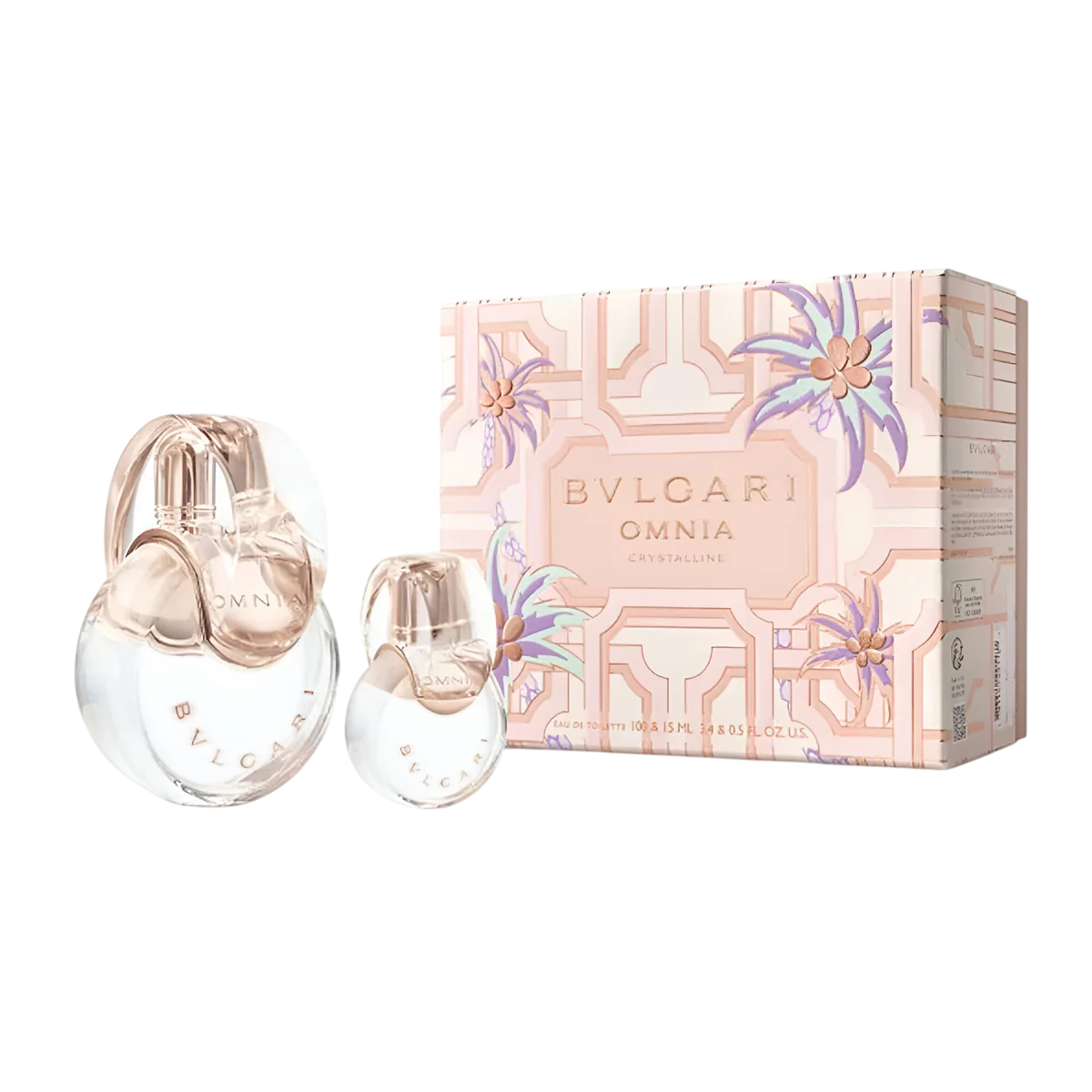 Bvlgari Parfümset Set Bvlgari: Omnia Crystalline, Eau De Toilette, For Women, 100 ml + Omnia Crystalline, Eau De Toilette, Fo