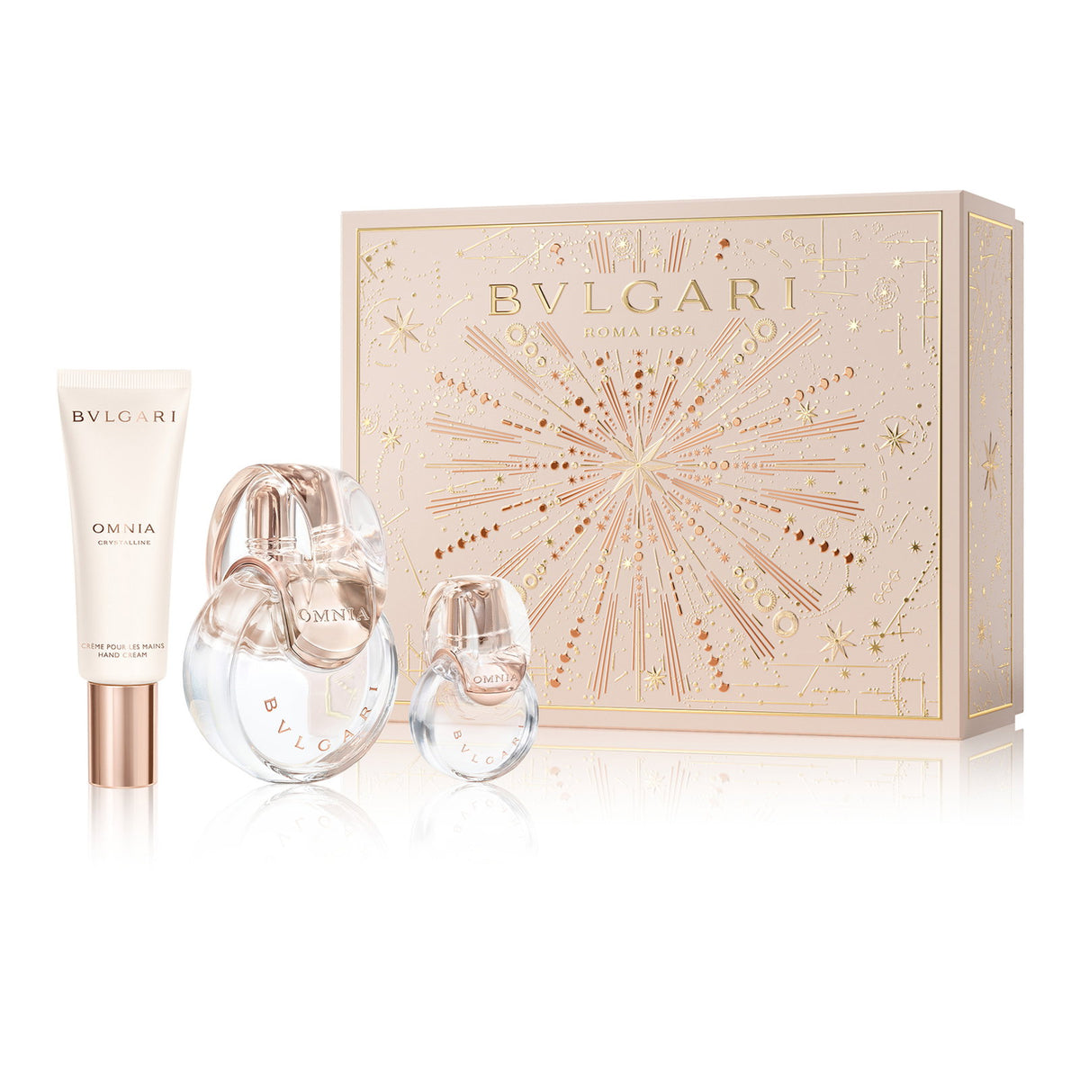 Bvlgari Omnia Crystalline Geschenkset mit Eau de Toilette und Handcreme