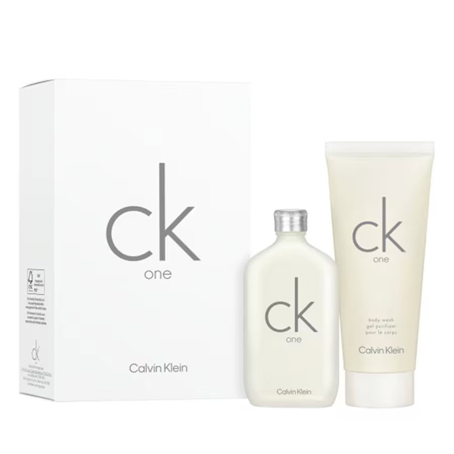 Calvin Klein Parfümset Set Calvin Klein: CK One, Eau De Toilette, For Men, 50 ml + CK One, Body Wash, For Hair & Body, 100 ml