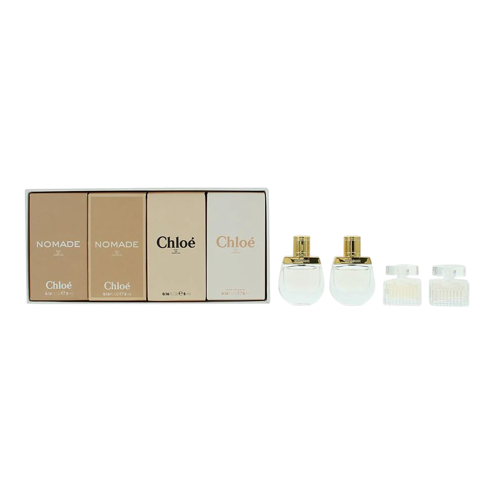 Chloe Chloé Duftminiaturen-Set für Frauen mit vier Parfums à 5 ml