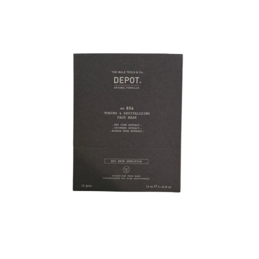 Depot Setzen, Depot, 800 Skin Specifics No. 806, Hyaluronsäure, Tonen und Revitalisieren, Gesichtsmaske, Für das Gesicht, Tag
