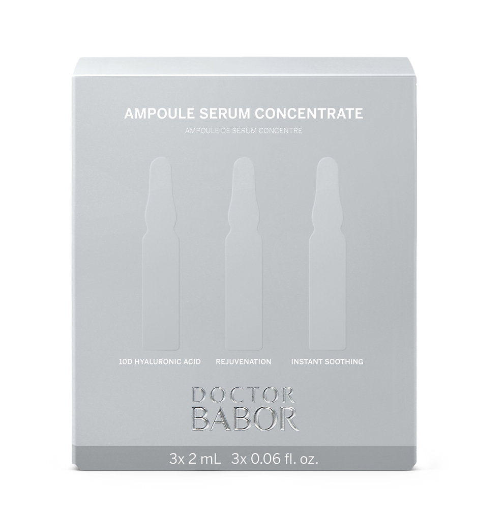 Set, Doctor Babor, Ampoule Serum Concentrate, Hyaluronic Acid, Hydrating, Ampoules Treatment Serum, For Face, For Women, 3 pcs, 2 ml