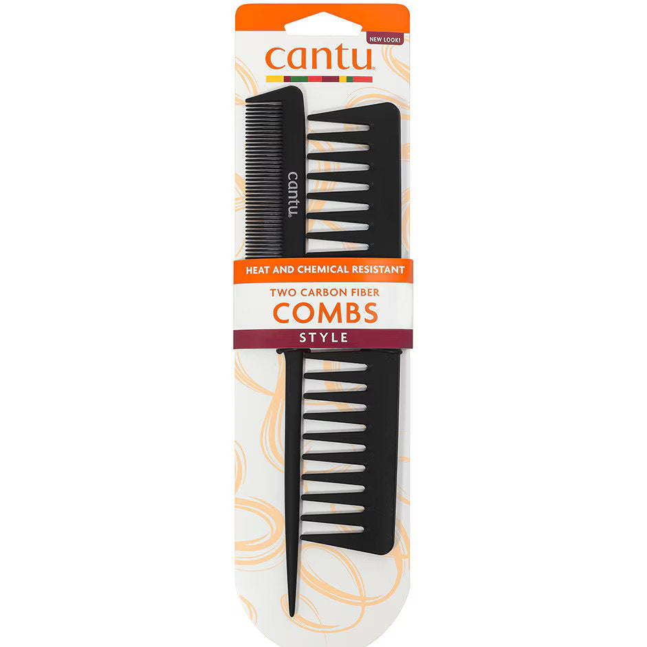 Duo Set, Cantu, Cantu, Styling, Plastik-Haarkamm, Schwarz, 2 stk