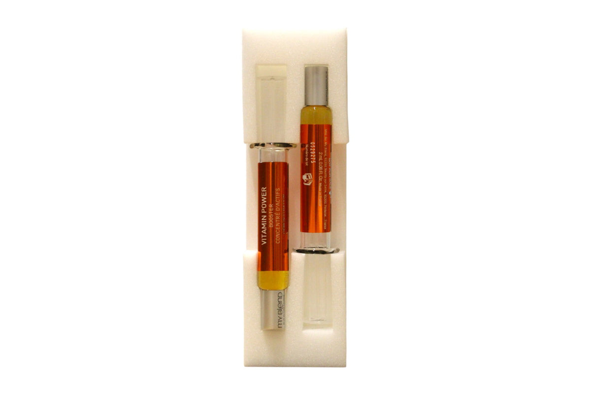Duo Set, Clarins, My Blend Redness Rescue, Vitamine, Revitalisierung, Lokales Behandlungsserum, Für das Gesicht, 2 stk, 2 ml *Tester