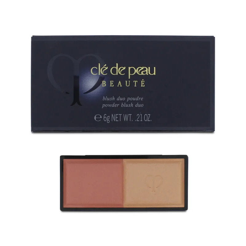 Duo Set, Cle de Peau Beaute, Blush Duo, Rouge-Puder, 104, Nachfüllen, 2 stk, 6 g