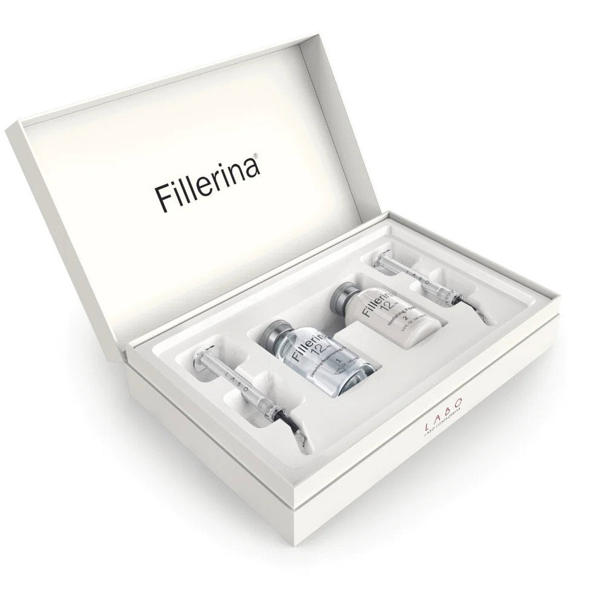 Duo Set, Labo Suisse, Fillerina 12HA Densifying Filler Grade 3, Anti-Falten & Straffend, Lokales Behandlungsgel, Für das Gesicht, 2 stk, 30 ml