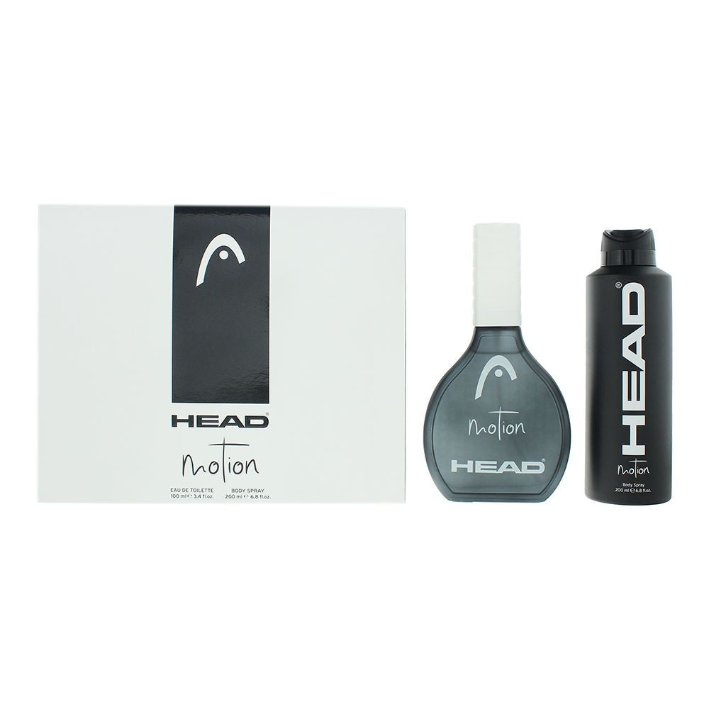Head Motion Geschenkset für Herren mit Deodorant Spray 200 ml und Eau de Toilette 100 ml