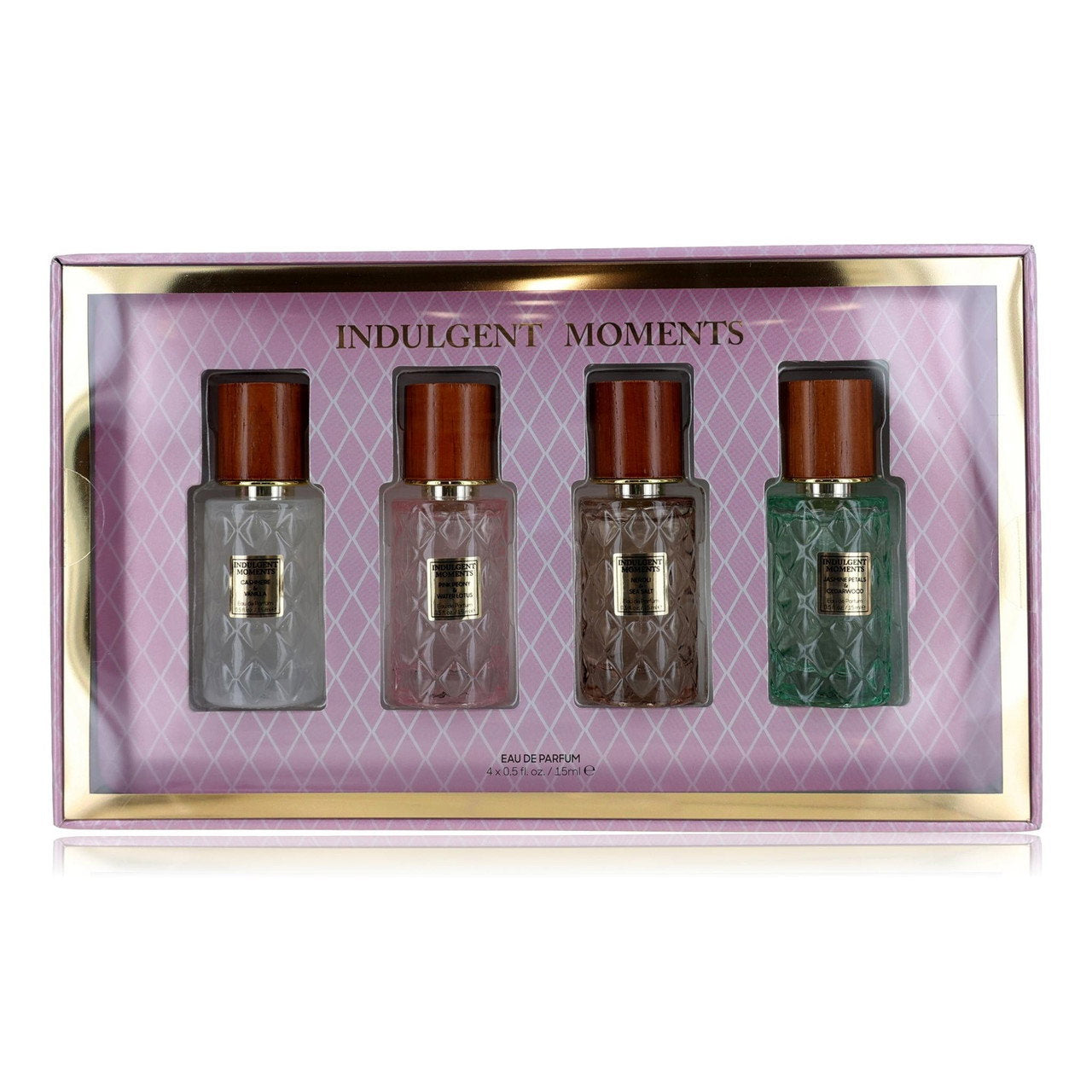 Indulgent Moments Parfümset Set Indulgent Moments: Cashmere & Vanilla, Eau De Parfum, For Women, 15 ml + Pink Peony & Water L