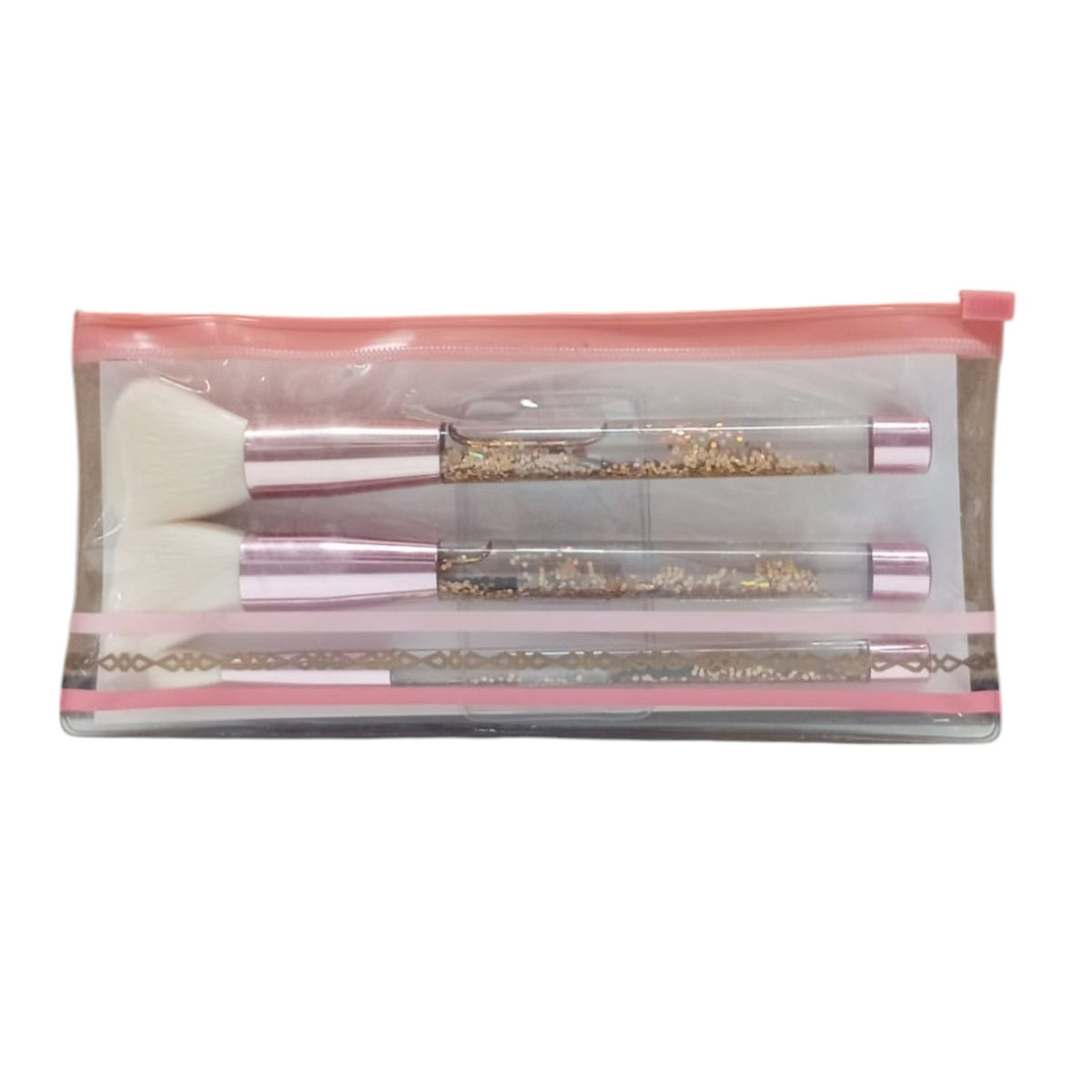 JCH Folosofille Pinsel-Set mit Powder Brush, Blush Brush und Eyeshadow Brush