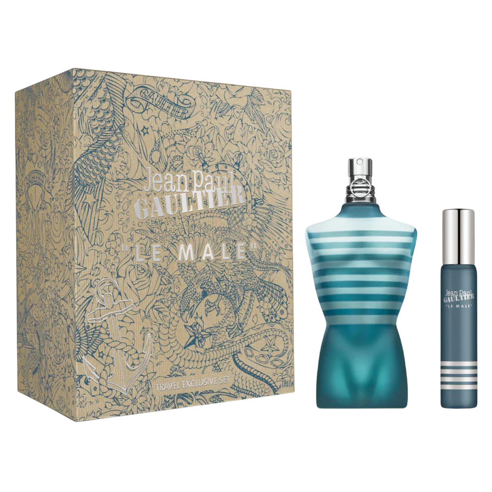 Jean Paul Gaultier Parfümset Set Jean Paul Gaultier: Le Male, Eau De Toilette, For Men, 125 ml + Le Male, Eau De Toilette, Fo