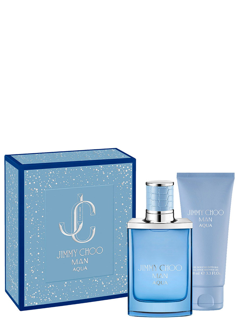 Jimmy Choo Parfümset Set Jimmy Choo: Aqua, Eau De Toilette, For Men, 50 ml + Aqua, Shower Gel, For All Skin Types, 100 ml Reg