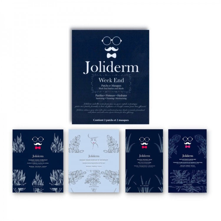 Joliderm Hautpflegeset Week End Set Joliderm: Joliderm, Coconut Water, Hydrating, Sheet Mask, For Face + Joliderm, Contouring