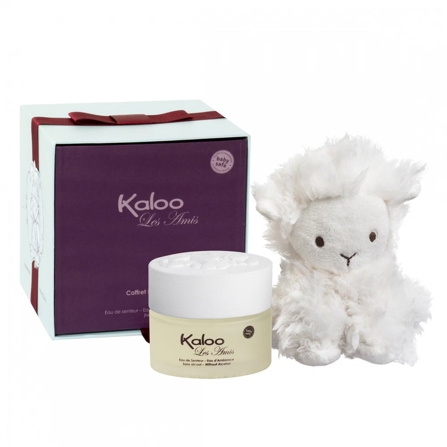 Set Kaloo: Les Amis, Eau De Parfum, For Women, 100 ml + Les Amis, Lamb, Collectible Plush Toy