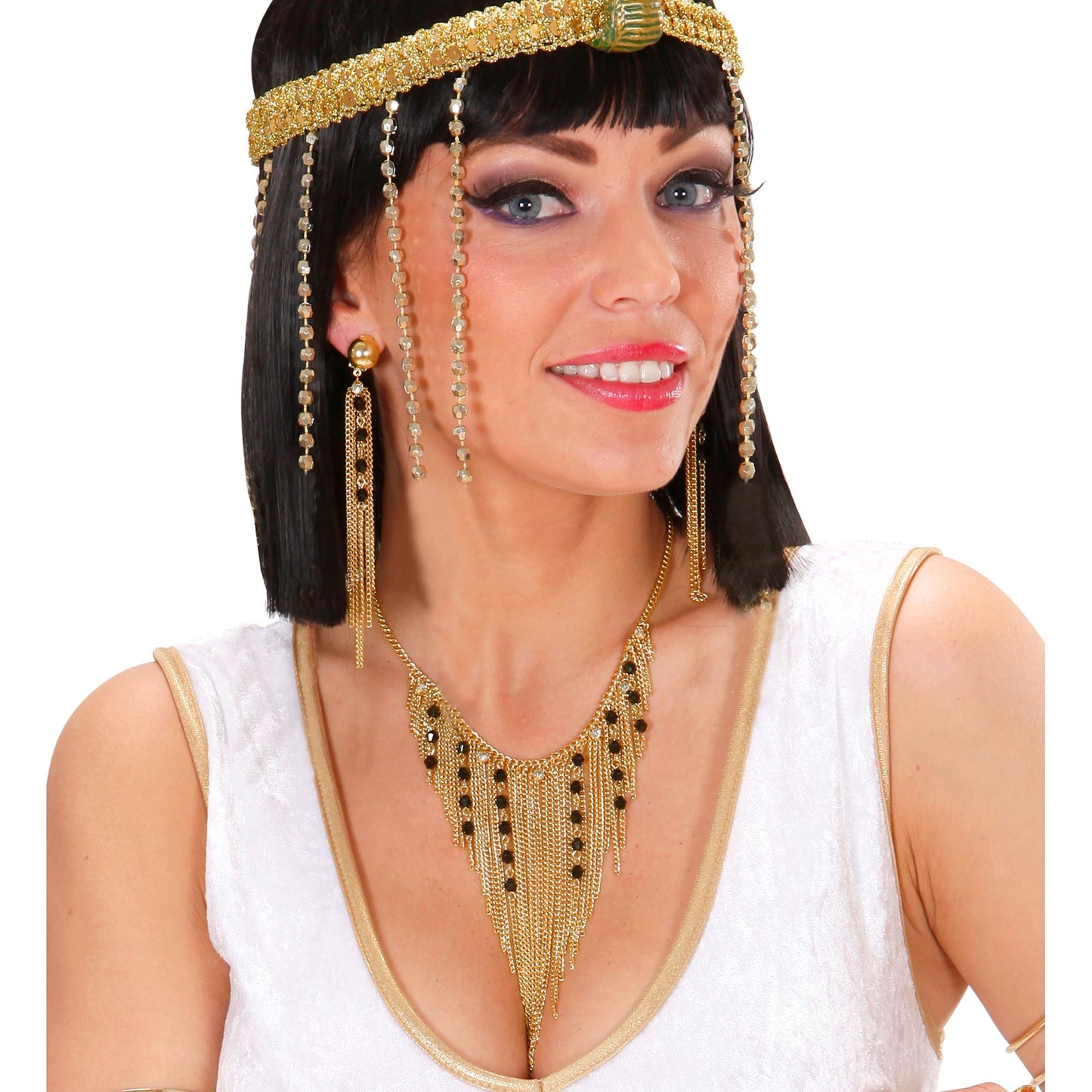 "SET KETTE UND OHRRINGE NOFRETETE" – Ansicht 5