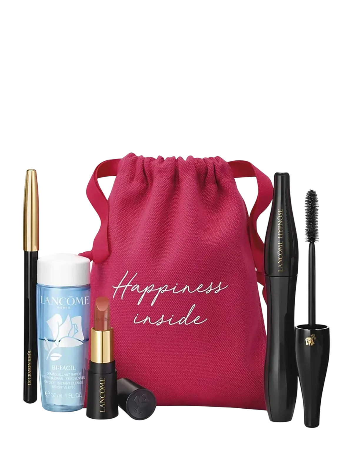 Lancome Lancôme Make-up-Set mit Mascara, Lippenstift, Kajal und Make-up-Entferner
