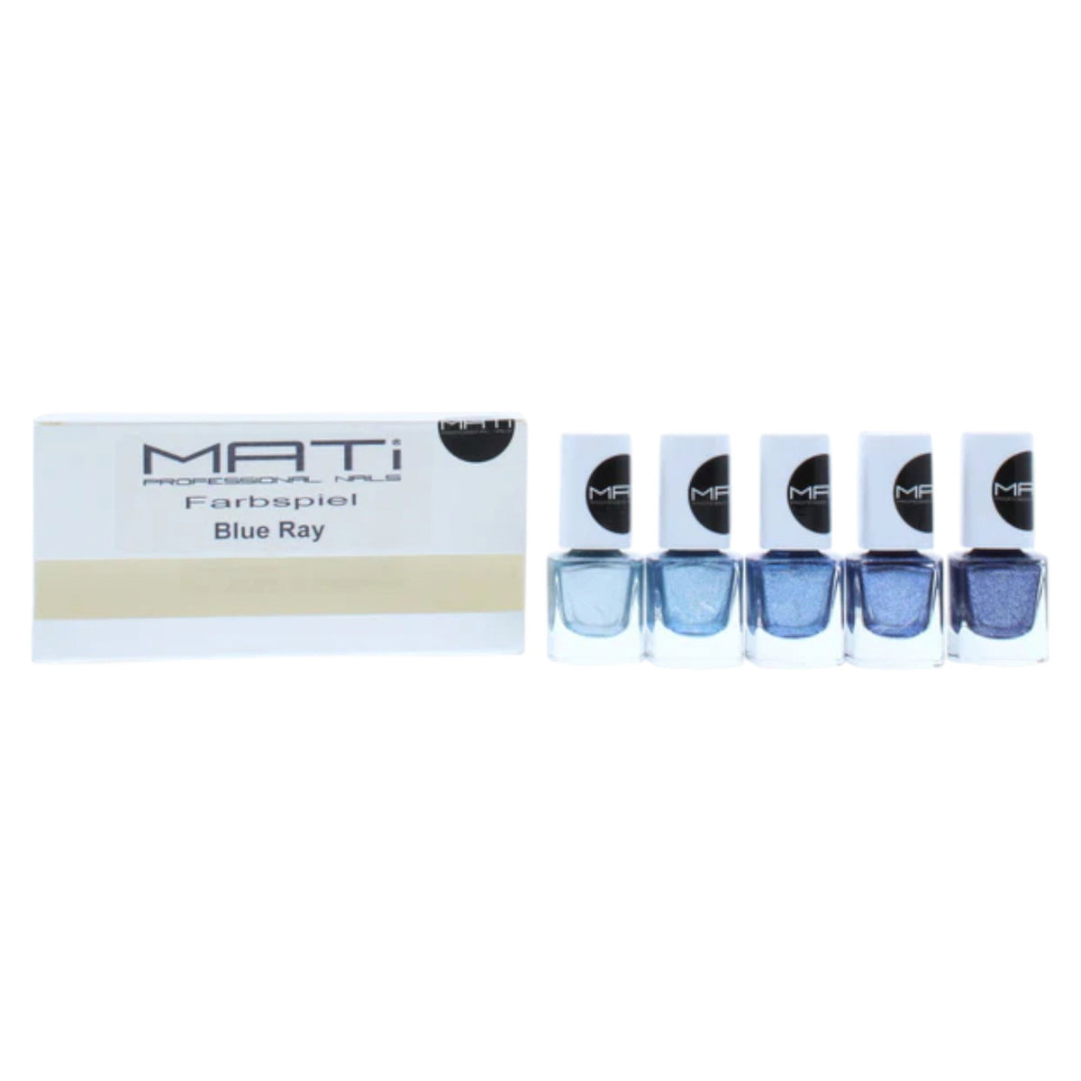 Setzen, Mati, Blue Ray, Nagellack, 5 stk, 5 ml