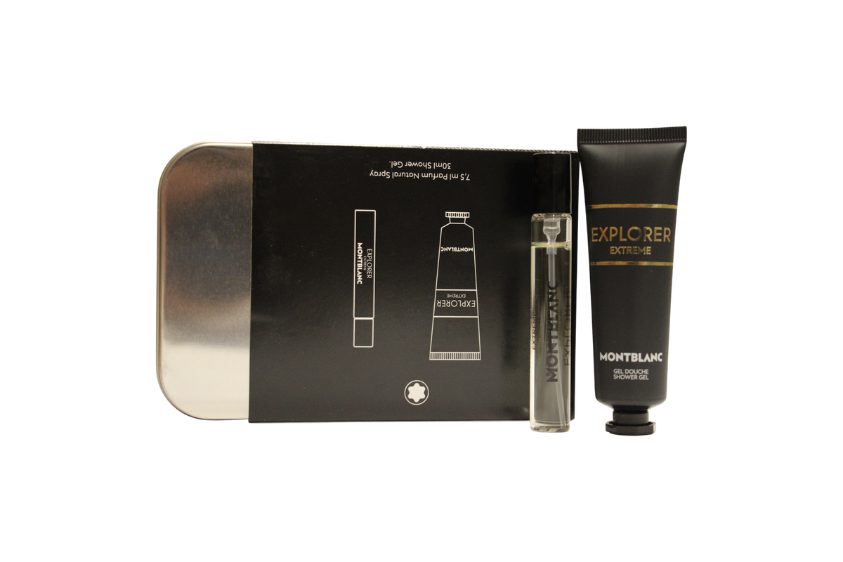 Set Montblanc: Explorer Extreme, Eau De Parfum, For Men, 7.5 ml + Explorer Extreme, Shower Gel, 30 ml