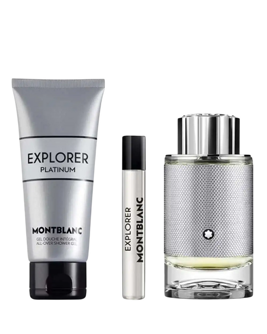 Montblanc Parfümset Set Montblanc: Explorer Platinum, Eau De Parfum, For Men, 100 ml + Explorer Platinum, Eau De Parfum, For