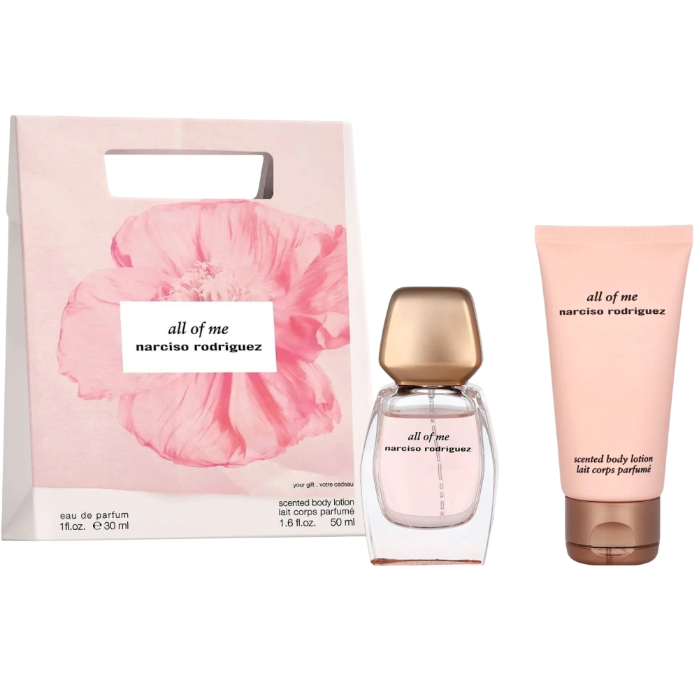 Narciso Rodriguez All Of Me Geschenkset mit Eau de Parfum 30 ml und Body Lotion 50 ml