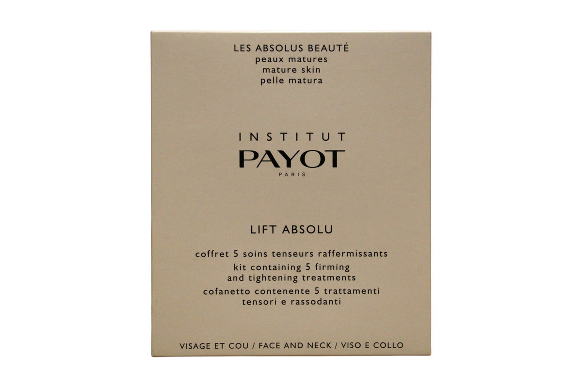 Payot Lift Absolu Hydrogel-Maske für Gesicht und Hals, 10 Stück