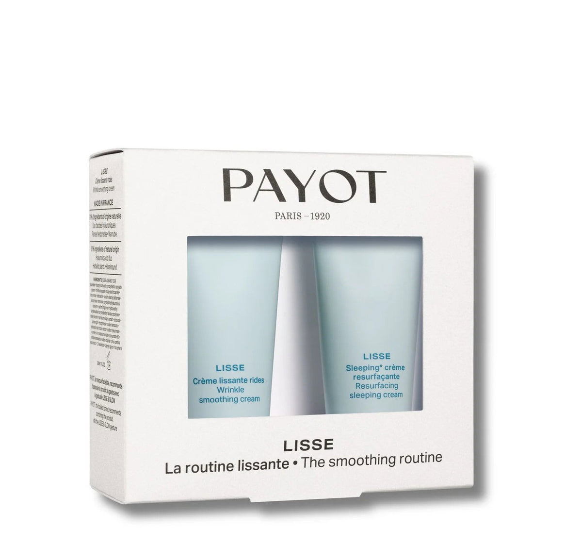 Payot Lisse Gesichtscreme-Set mit Resurfacing Night Cream und Wrinkle Smoothing Cream, 2 x 30 ml