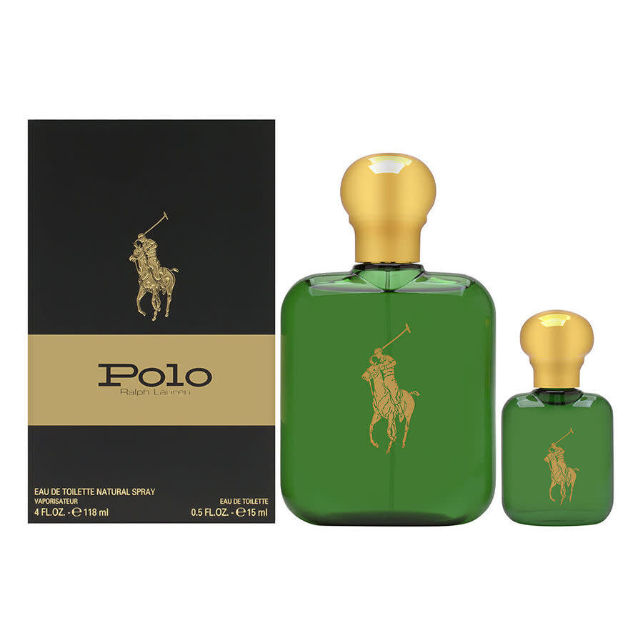 Set Ralph Lauren: Polo Green, Eau De Toilette, For Men, 118 ml + Polo Green, Eau De Toilette, For Men, 15 ml *Miniature